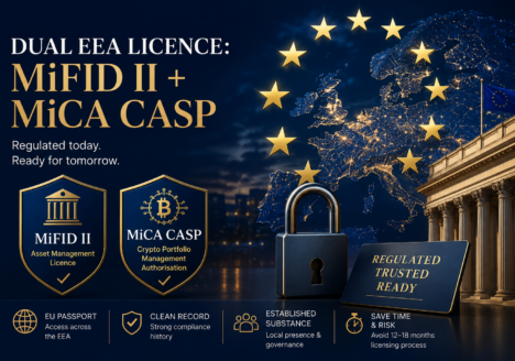 🇪🇺 Dual EEA Licence MiFID II MiCA CASP